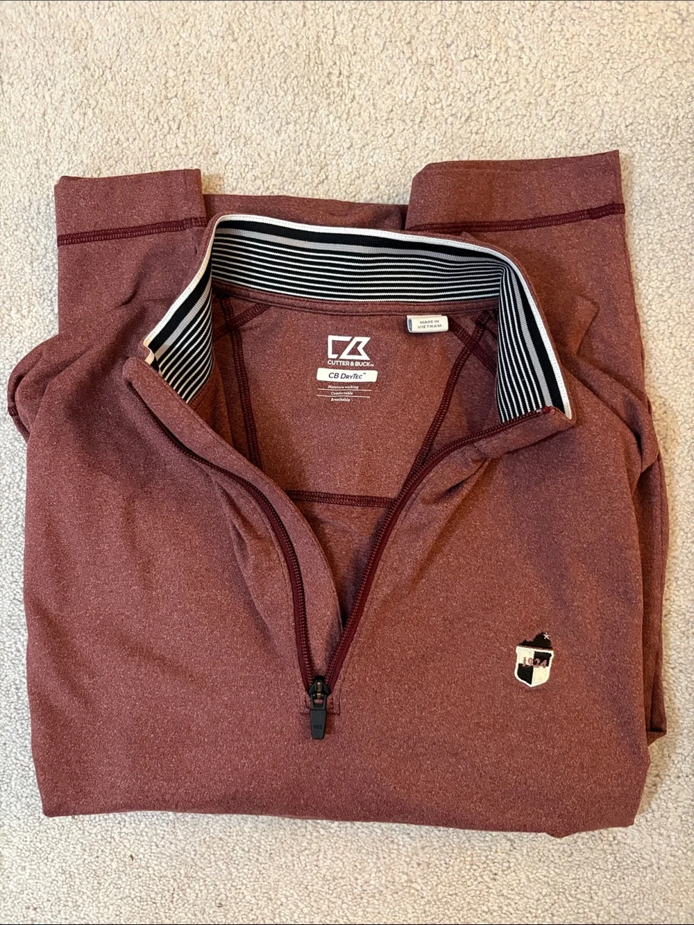 Cutter & Buck CB DryTec moisture Wicking Pullover